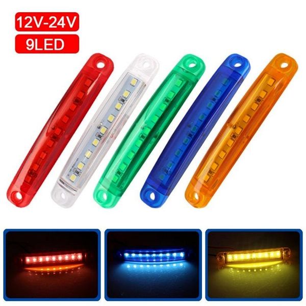 emergency lights 9 led car truck side warning light signal lamp 12-24v waterproof auto trailer van night
emergency lights 9 led car truck side warning light signal lamp 12-24v waterproof auto trailer van night