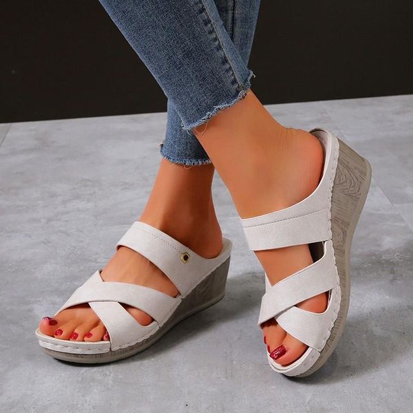 slippers fashion ladies thick bottom shoes casual women platform slider beach wedges female, Black
slippers fashion ladies thick bottom shoes casual women platform slider beach wedges female, Black