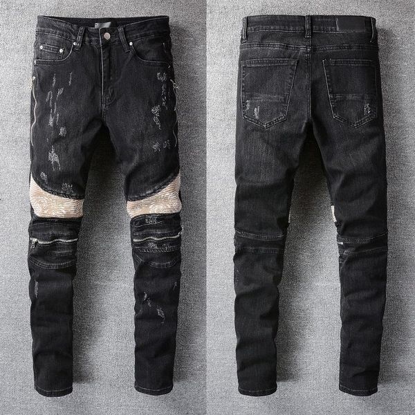 men's jeans 2021 fashion brand high street woman men slim high-profile elastic waist stretch skinny #809, Blue
men's jeans 2021 fashion brand high street woman men slim high-profile elastic waist stretch skinny #809, Blue
