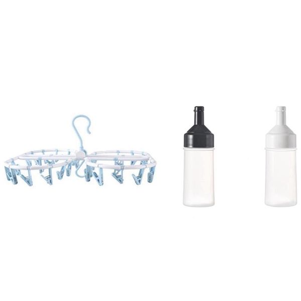hangers & racks 1 pcs 32-clip round rough foldable underwear drying rack 2 squeeze bottle plastic condiment dispenser
hangers & racks 1 pcs 32-clip round rough foldable underwear drying rack 2 squeeze bottle plastic condiment dispenser
