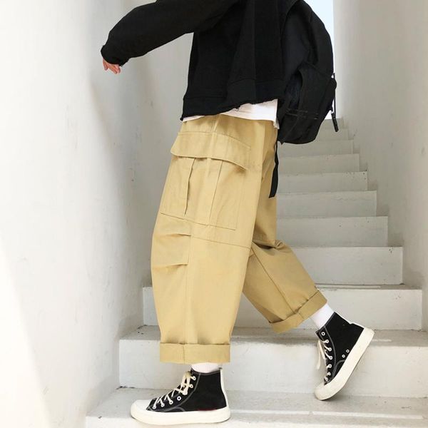 men multi pockets big size men's cargo pants mens casual military tactical outwear straight slacks long, Black
men multi pockets big size men's cargo pants mens casual military tactical outwear straight slacks long, Black