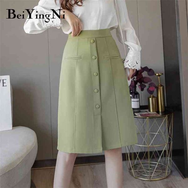 korean skirt women vintage elegant office ladies skirts buttons ol work wear casual high waist saia black faldas mujer 210506
korean skirt women vintage elegant office ladies skirts buttons ol work wear casual high waist saia black faldas mujer 210506