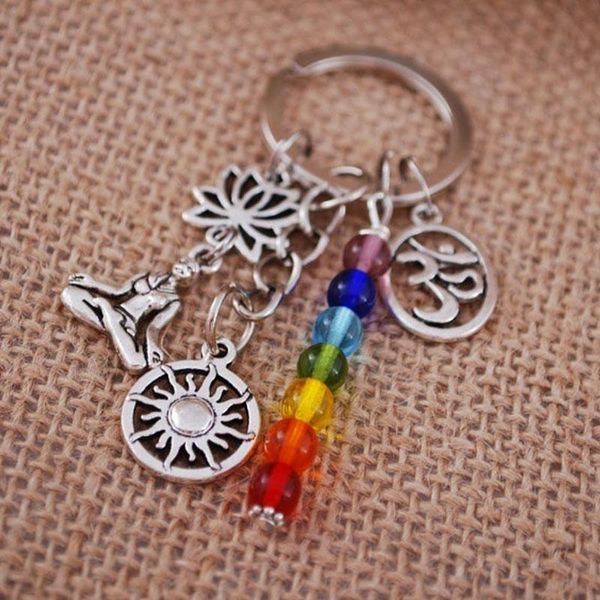 keychains rainbow symbol key ring silver tone hippie keychain yoga chakra sun charm chain
keychains rainbow symbol key ring silver tone hippie keychain yoga chakra sun charm chain