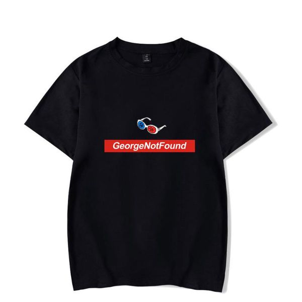men's t-shirts 2021 georgenotfound merch glasses summer t-shirt short-sleeved cotton men/women tee, White;black
men's t-shirts 2021 georgenotfound merch glasses summer t-shirt short-sleeved cotton men/women tee, White;black