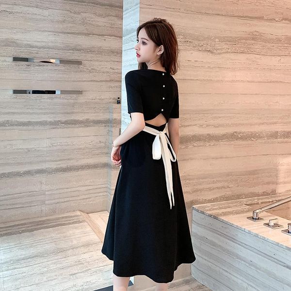 women's tracksuits spring and summer 2021 design of medium sleeve open waist square collar dress for women solid color hepburn small bl, Gray
women's tracksuits spring and summer 2021 design of medium sleeve open waist square collar dress for women solid color hepburn small bl, Gray