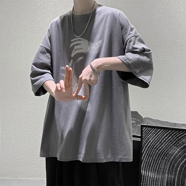 t-shirts short t-shirt men's summer fashion loose half sve handsome trendy, White;black
t-shirts short t-shirt men's summer fashion loose half sve handsome trendy, White;black