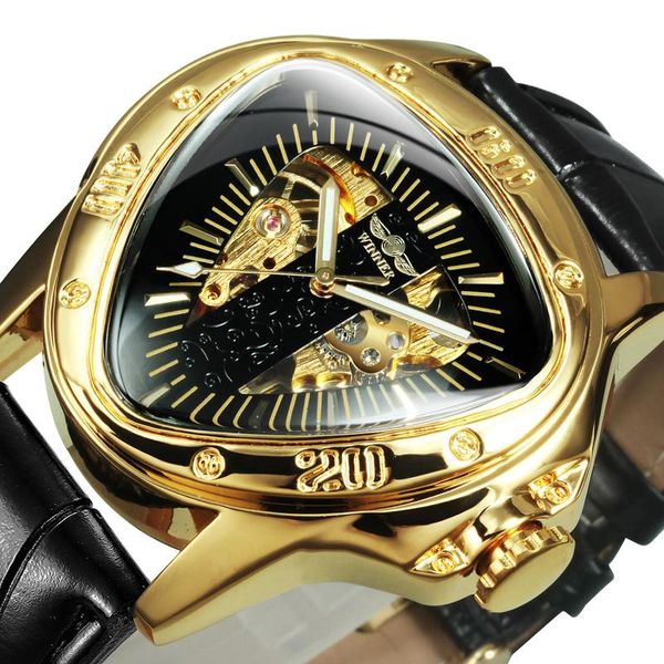 wristwatches winner official triangle golden skeleton watch for men hanical automatic sport mens watches 2021 clo army, Slivery;brown
wristwatches winner official triangle golden skeleton watch for men hanical automatic sport mens watches 2021 clo army, Slivery;brown