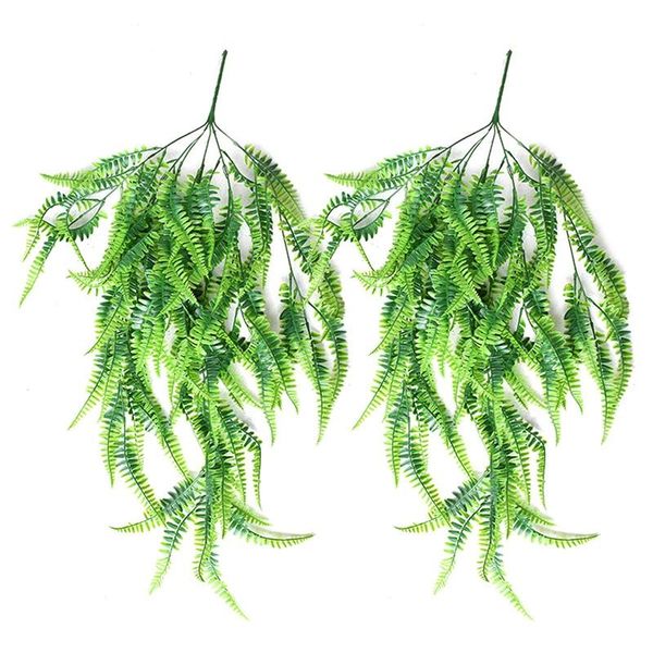 1pcs artificial grass leaves plants pretty fake lifelike plastic persian fern wall hanging decoration decorative flowers & wreaths
1pcs artificial grass leaves plants pretty fake lifelike plastic persian fern wall hanging decoration decorative flowers & wreaths