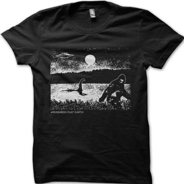 bigfoot sasquatch loch ness monster nessie research flat earth t-shirt 9054, White;black
bigfoot sasquatch loch ness monster nessie research flat earth t-shirt 9054, White;black