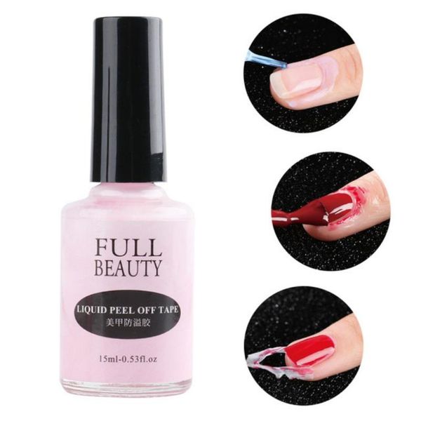 nail gel 15ml polish liquid peel off tape protect glue varnish anti-spill latex fast dry skin care extension, Red;pink
nail gel 15ml polish liquid peel off tape protect glue varnish anti-spill latex fast dry skin care extension, Red;pink