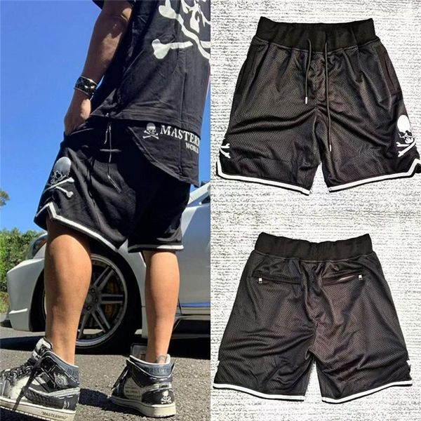 men's shorts 2021ss mastermind mesh and women's high-quality loose trend embroidery drawstring zipper, White;black
men's shorts 2021ss mastermind mesh and women's high-quality loose trend embroidery drawstring zipper, White;black