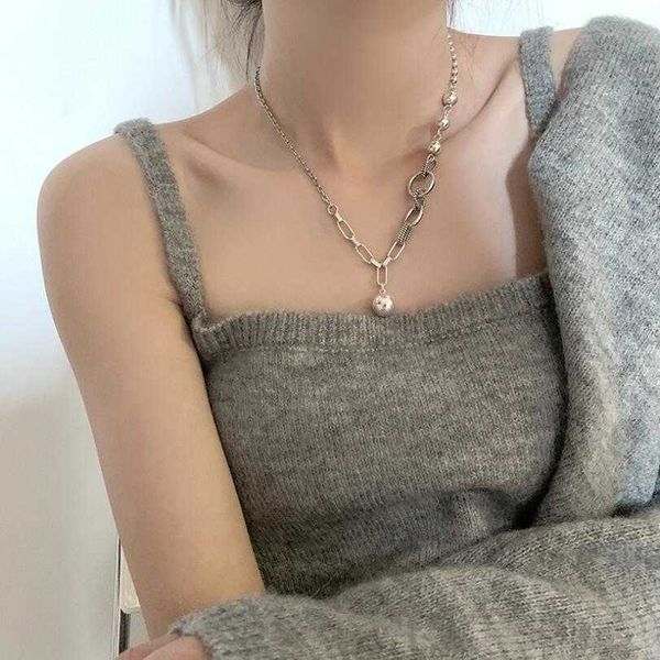 designer necklace 925 sterling silver retro round ball circle stitching pendant clavicle for women trend fine jewelry party gifts san308
designer necklace 925 sterling silver retro round ball circle stitching pendant clavicle for women trend fine jewelry party gifts san308