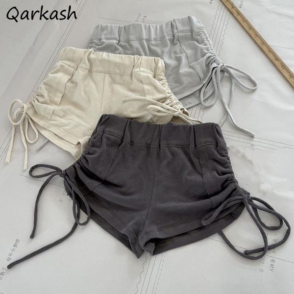 women's shorts women summer skinny casual shirring elastic waist workout comfortable ladies trousers solid soft screw thread, White;black
women's shorts women summer skinny casual shirring elastic waist workout comfortable ladies trousers solid soft screw thread, White;black