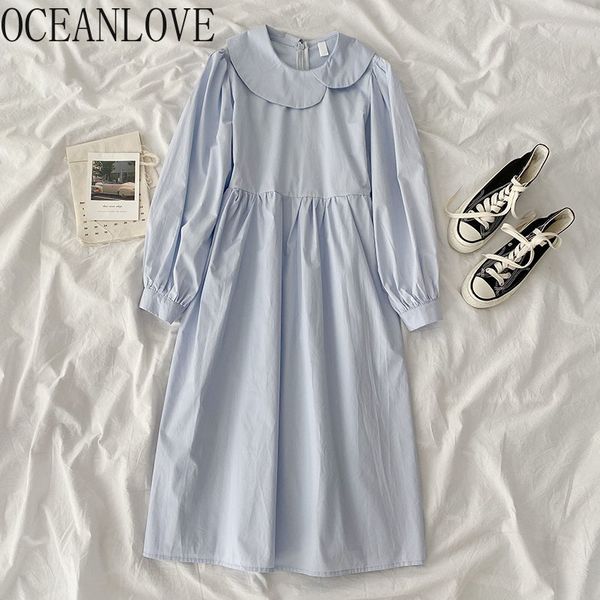 solid dresses for women spring korean fashion young style all match vestido feminino high waist long sleeve dress 210415, Black;gray
solid dresses for women spring korean fashion young style all match vestido feminino high waist long sleeve dress 210415, Black;gray