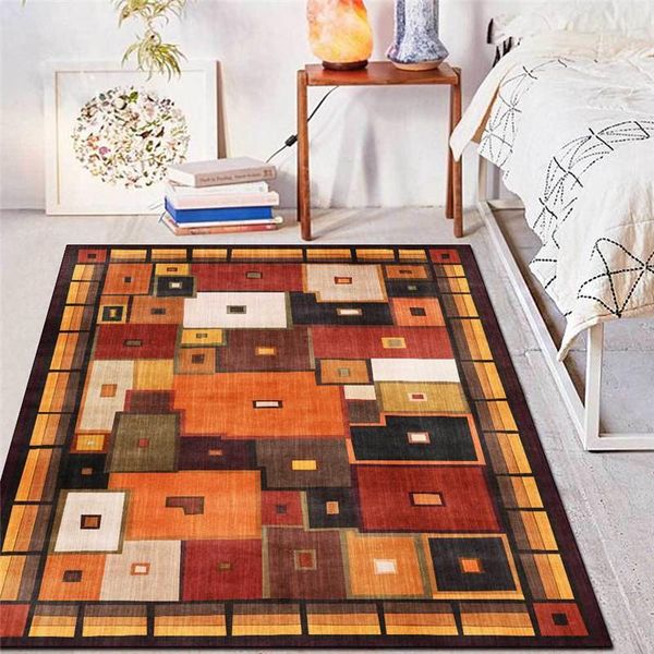 fashion box stitching rug retro brown ethnic-style living room bedroom carpet bed blanket bathroom kitchen floor mat carpets
fashion box stitching rug retro brown ethnic-style living room bedroom carpet bed blanket bathroom kitchen floor mat carpets