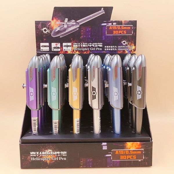 gel pens 30 pcs/lot creative helicopter pen cartoon 0.5 mm black ink signature school office writing supplies promotional gift
gel pens 30 pcs/lot creative helicopter pen cartoon 0.5 mm black ink signature school office writing supplies promotional gift