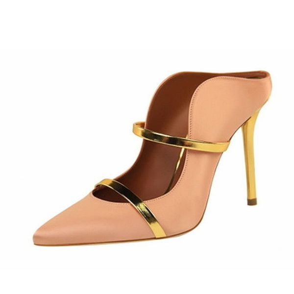 sandals solid silk women slippers pointed toe outdoor high heels woman party show thin ladies shallow summer shoes 2021, Black
sandals solid silk women slippers pointed toe outdoor high heels woman party show thin ladies shallow summer shoes 2021, Black