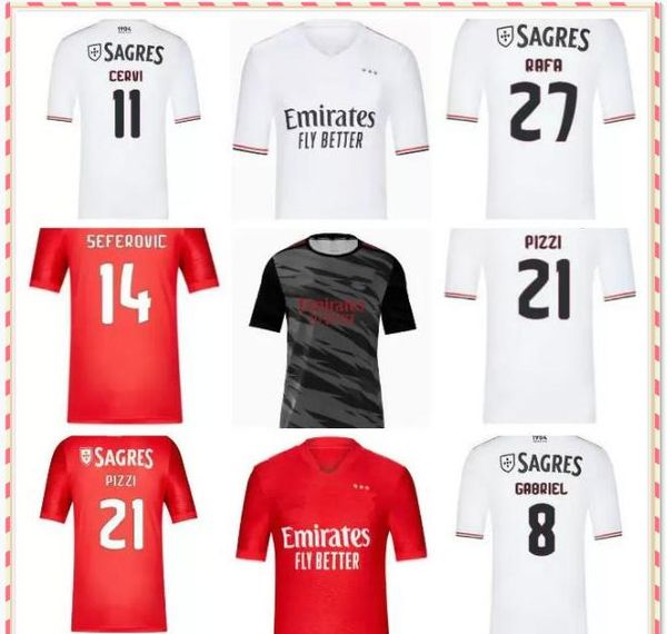 21 22 benfica home soccer jerseys 2021 2022 away pizzi jonas gabrielb camiseta seferovic zivkovic salvio eliseu fejsa football shirts unifor, Black;yellow
21 22 benfica home soccer jerseys 2021 2022 away pizzi jonas gabrielb camiseta seferovic zivkovic salvio eliseu fejsa football shirts unifor, Black;yellow