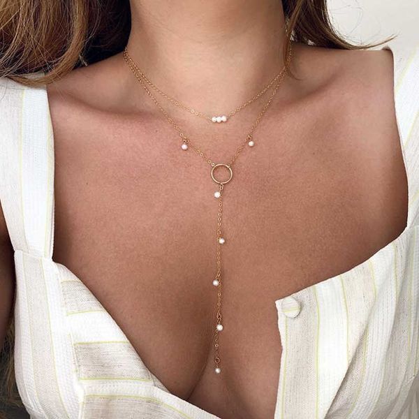 designer necklace vintage pearl pendant chain on the neck clothing accessories aesthetic long tassel cha gift to girlfriend wholesale, Silver
designer necklace vintage pearl pendant chain on the neck clothing accessories aesthetic long tassel cha gift to girlfriend wholesale, Silver