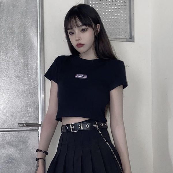 women's t-shirt harajuku style summer girls o neck letters pattern female t shirt womens tees, White
women's t-shirt harajuku style summer girls o neck letters pattern female t shirt womens tees, White