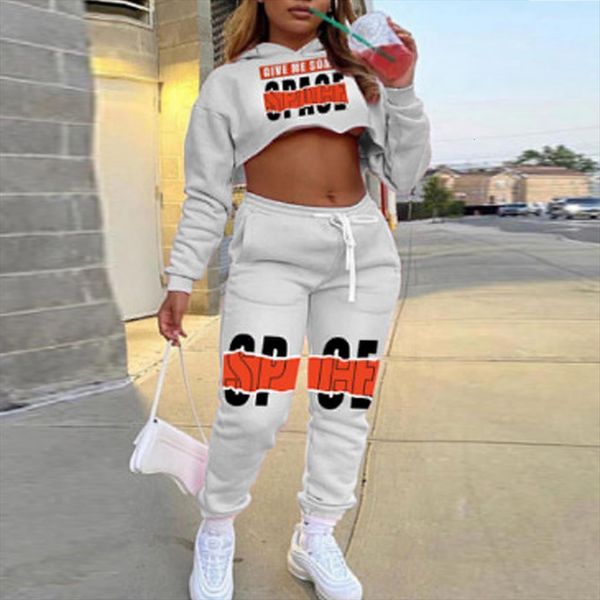 letter print color match womenpant hoodie two piece sets hooded long sleeve workout crop and sporty pant running sweatsuits, White
letter print color match womenpant hoodie two piece sets hooded long sleeve workout crop and sporty pant running sweatsuits, White