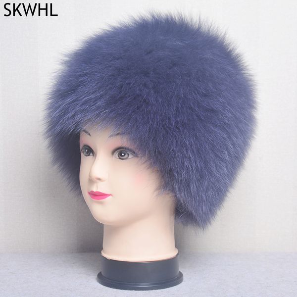 women winter natural real fox fur hat elastic warm soft fluffy genuine cap luxurious quality real bomber hats, Silver
women winter natural real fox fur hat elastic warm soft fluffy genuine cap luxurious quality real bomber hats, Silver