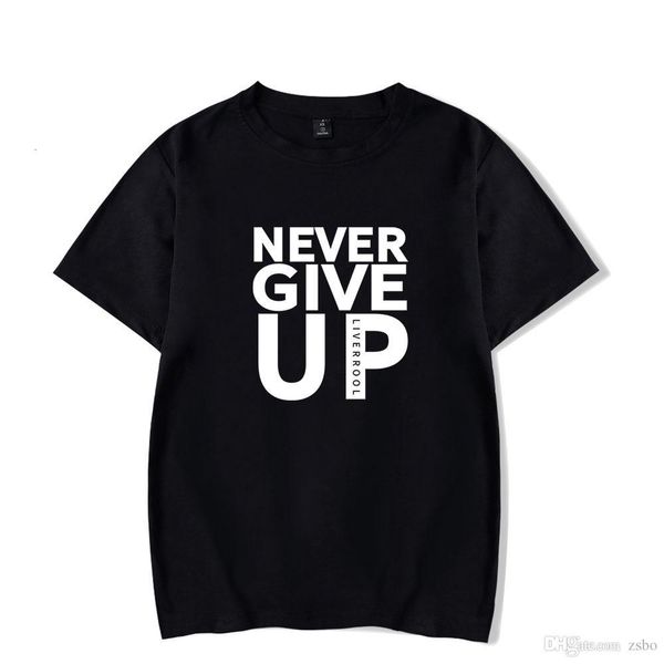 men's t-shirts 2019 spring and summer mens designer t shirts fashion mens t shirts european code loose version never give up t-s, White;black
men's t-shirts 2019 spring and summer mens designer t shirts fashion mens t shirts european code loose version never give up t-s, White;black