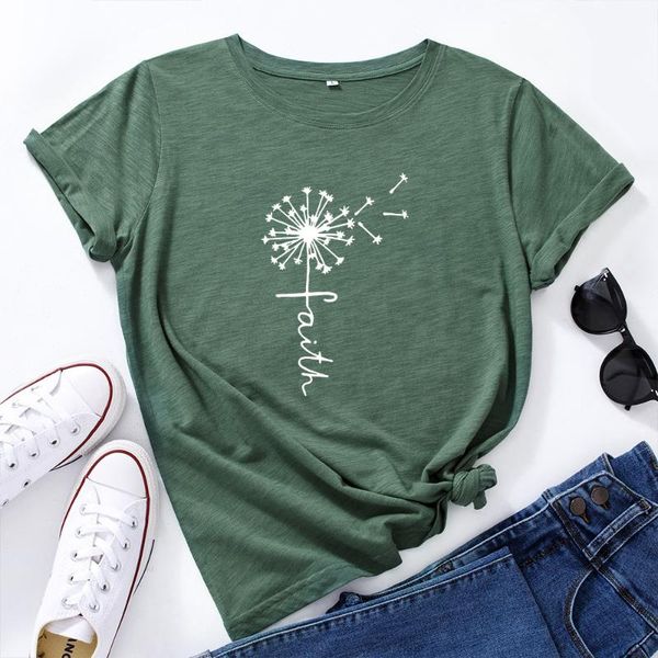 dandelion faith print tshirt plus size women clothes summer harajuku cotton t-shirt short sleeve loose tee female t shirt women's, White
dandelion faith print tshirt plus size women clothes summer harajuku cotton t-shirt short sleeve loose tee female t shirt women's, White