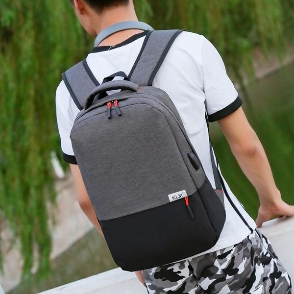backpack women's 2021 men's computer bag fashion simple school usb charging back girl
backpack women's 2021 men's computer bag fashion simple school usb charging back girl
