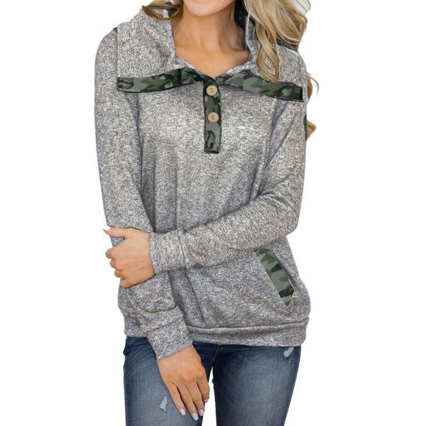 women's hoodies & sweatshirts women long sleeve casual camouflage stitching pullover blouse sudadera mujer clothes, Black
women's hoodies & sweatshirts women long sleeve casual camouflage stitching pullover blouse sudadera mujer clothes, Black
