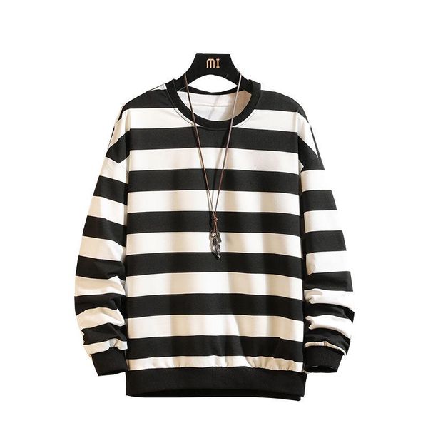 men's hoodies & sweatshirts loose o-neck sweatshirt mens m-5xl pullover hoodie fashion contrast color casual striped men streetwear wil, Black
men's hoodies & sweatshirts loose o-neck sweatshirt mens m-5xl pullover hoodie fashion contrast color casual striped men streetwear wil, Black