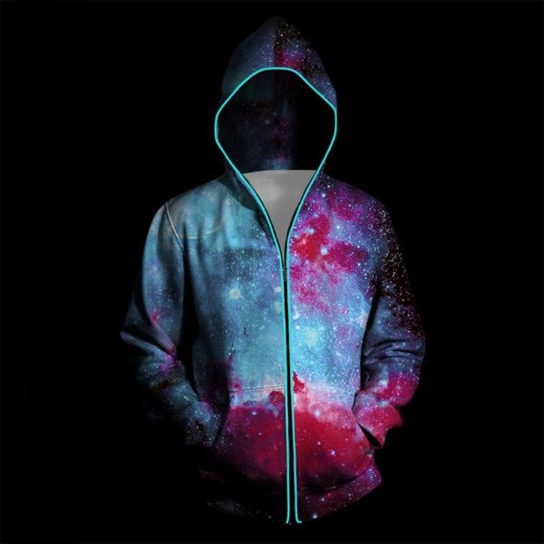 women's hoodies & sweatshirts donsignet women star digital printing optoelectronic zipper fall/winter individual streetwear coat, Black
women's hoodies & sweatshirts donsignet women star digital printing optoelectronic zipper fall/winter individual streetwear coat, Black