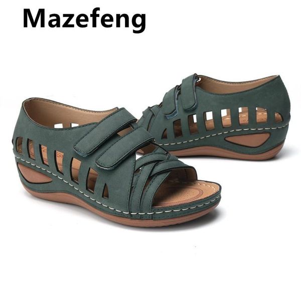 mazefeng woman summer vintage wedge sandals buckle casual sewing women shoes female ladies platform retro sandalias plus size dress, Black
mazefeng woman summer vintage wedge sandals buckle casual sewing women shoes female ladies platform retro sandalias plus size dress, Black