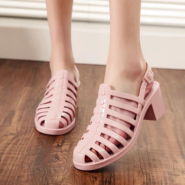 dress shoes fashion women's crystal thick with transparent jelly in high heels 2021 summer closed toe clear sandals, Black
dress shoes fashion women's crystal thick with transparent jelly in high heels 2021 summer closed toe clear sandals, Black