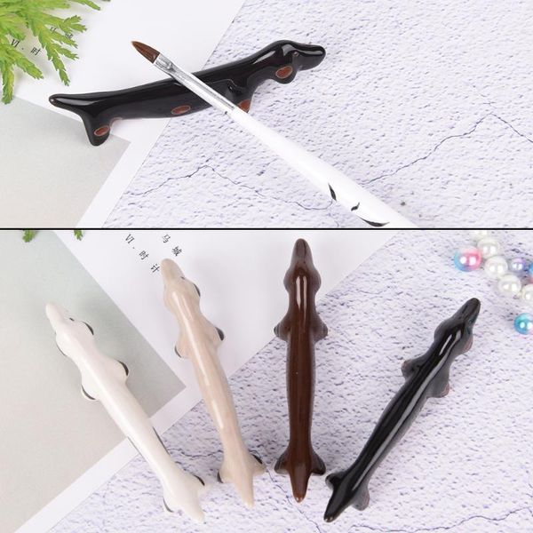 nail art kits kawaii 1pc cute brush pen racks holder dachshund manicure tool rack ceramic stand
nail art kits kawaii 1pc cute brush pen racks holder dachshund manicure tool rack ceramic stand