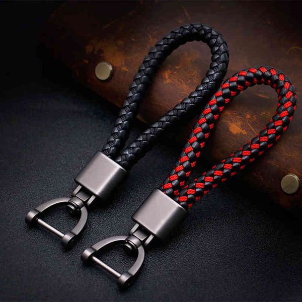 high-grade hand woven leather car key chain 360 degree rotating horseshoe buckle jewelry key rings holder genuine bag pendant, Silver
high-grade hand woven leather car key chain 360 degree rotating horseshoe buckle jewelry key rings holder genuine bag pendant, Silver
