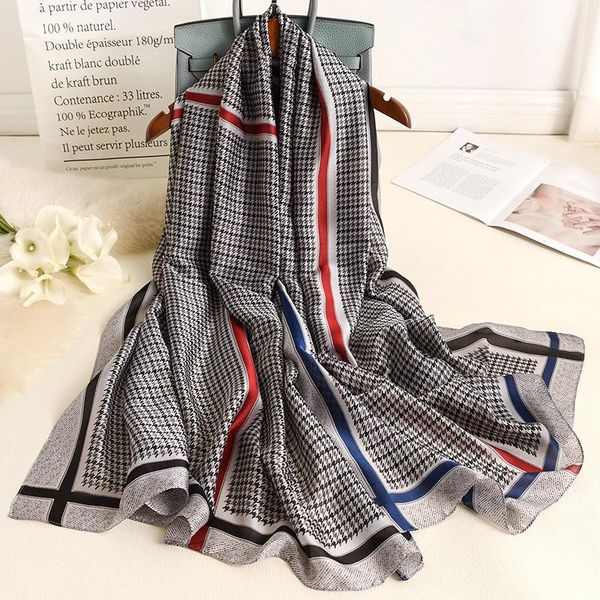 scarves 2021 print dustproof satin autumn 180x90cm beach towel lattice travel bandanna winter fashion sunscreen shawls, Blue;gray
scarves 2021 print dustproof satin autumn 180x90cm beach towel lattice travel bandanna winter fashion sunscreen shawls, Blue;gray