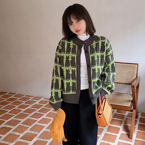 sweater women solid color soft knitted sweater o neck sweet sweater autumn home wear cardigan loose long sleeve sweaters women, White;black
sweater women solid color soft knitted sweater o neck sweet sweater autumn home wear cardigan loose long sleeve sweaters women, White;black