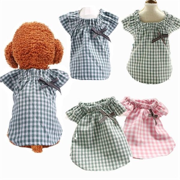 dog apparel plaid butterfly-knot decoration shirt small medium clothes tshirt chihuahua shih tzu yorkshire shirts cat outfit
dog apparel plaid butterfly-knot decoration shirt small medium clothes tshirt chihuahua shih tzu yorkshire shirts cat outfit