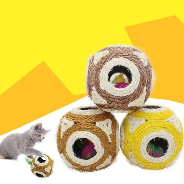 cat toys aapet 1pc sisal pet toy dice shape tunnel with feather kitten teaser interactive anti-bite accessories
cat toys aapet 1pc sisal pet toy dice shape tunnel with feather kitten teaser interactive anti-bite accessories