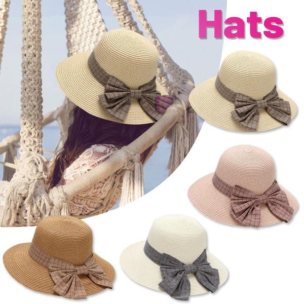 wide brim hats girls summer straws 2021 fashion ladies bowtie elegant casual accessories holiday cute caps chapeau femme, Blue;gray
wide brim hats girls summer straws 2021 fashion ladies bowtie elegant casual accessories holiday cute caps chapeau femme, Blue;gray