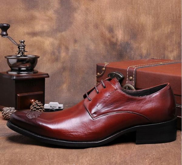 dress shoes imitate snake leather men oxford pointed toes solid carved flower gradient male smart casual lace up, Black
dress shoes imitate snake leather men oxford pointed toes solid carved flower gradient male smart casual lace up, Black
