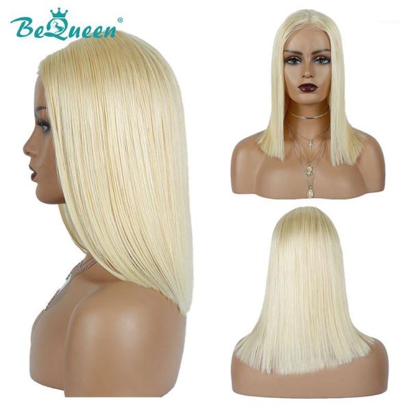 bequeen short bob wig lace front human hair wigs for black women 13x4 straight 613 blonde 4x4 closure1, Black;brown
bequeen short bob wig lace front human hair wigs for black women 13x4 straight 613 blonde 4x4 closure1, Black;brown