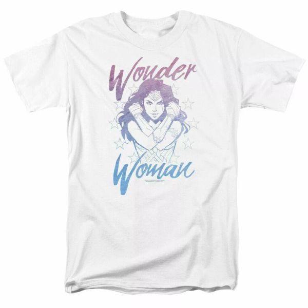 Wonder Woman Movie Retro Stance T Shirt Licensed Comic Book Hero Tee New White, White;black
Wonder Woman Movie Retro Stance T Shirt Licensed Comic Book Hero Tee New White, White;black