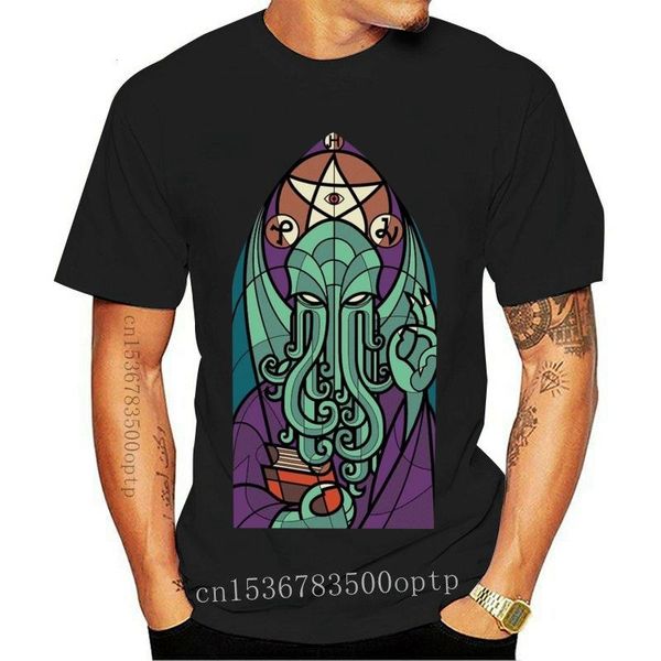 men's t-shirts summer fashion o neck short church of cthulhu t shirt miskatonic lovecraft arkham dunwich cathedral cult, White;black
men's t-shirts summer fashion o neck short church of cthulhu t shirt miskatonic lovecraft arkham dunwich cathedral cult, White;black