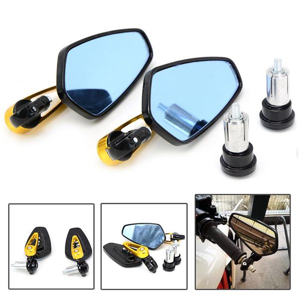 

motorcycle mirrors for s1000rr s1000r hp4 r1200gs f650gs f800gs f800r f700gs 7/8"" 22mm handle bar end mirror