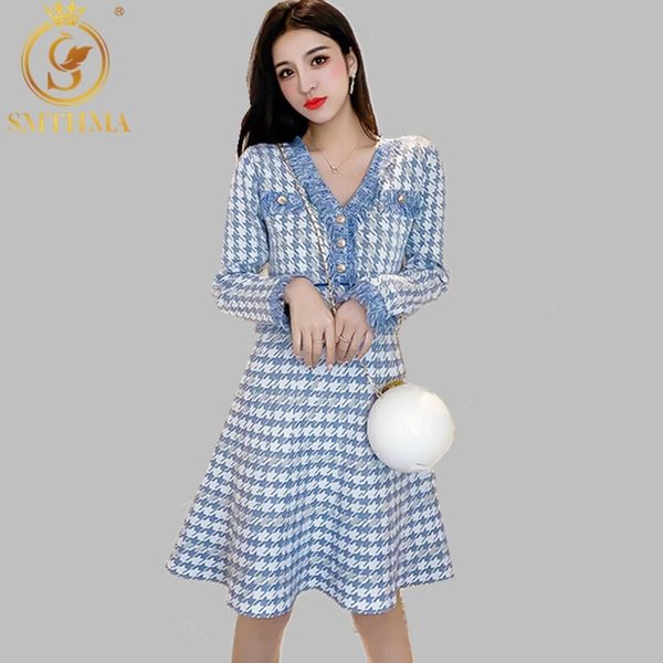 winter v-neck elegant houndstooth knitting dress long-sleeved high waist tassel trim ladies fashion chic 210520, Black;gray
winter v-neck elegant houndstooth knitting dress long-sleeved high waist tassel trim ladies fashion chic 210520, Black;gray