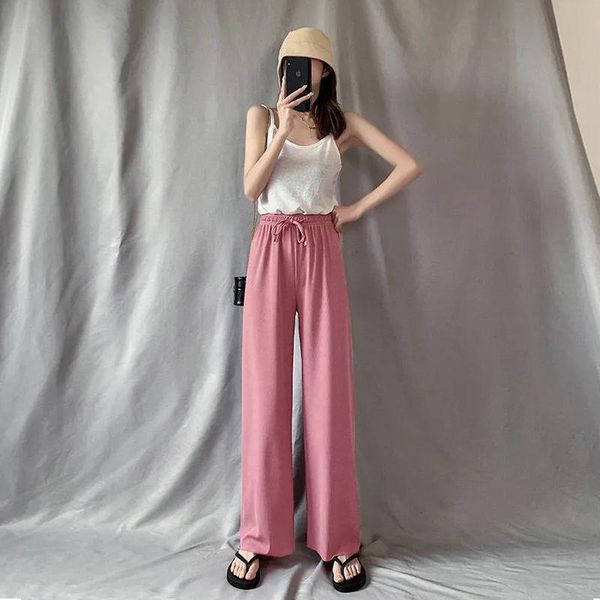 women's pants & capris casual women various length wide leg plus size summer thin loose baggy all-match 4 colors streetwear solid draws, Black;white
women's pants & capris casual women various length wide leg plus size summer thin loose baggy all-match 4 colors streetwear solid draws, Black;white