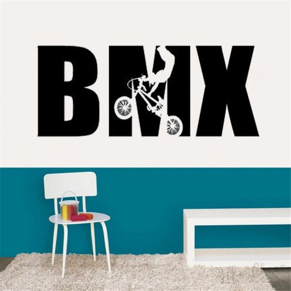 wall stickers bmx mountain bike extreme sports biking bicycle decals modern garage home bedroom decoration murals dw21613
wall stickers bmx mountain bike extreme sports biking bicycle decals modern garage home bedroom decoration murals dw21613