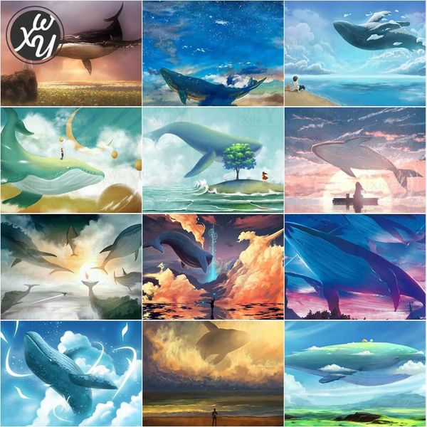 diamond painting cute whale square round mosaic art fantasy landscape full drill cross stitch kits for adults accessories decor
diamond painting cute whale square round mosaic art fantasy landscape full drill cross stitch kits for adults accessories decor